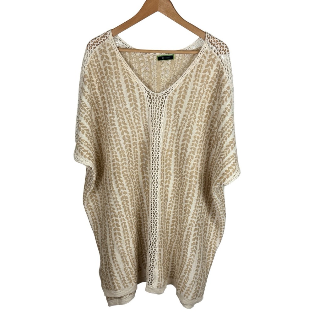 C. Wonder Christian Siriano Sweater Women's 3XL Sleeveless Linen Blend Top